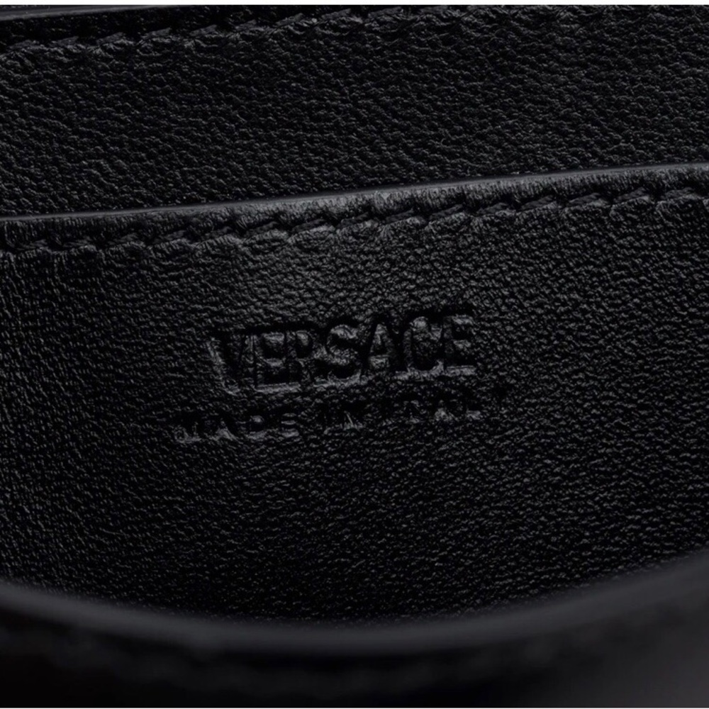 Authentic VERSACE Black Calf Leather Mini Greca Goddess Shoulder Bag - Picture 9 of 11